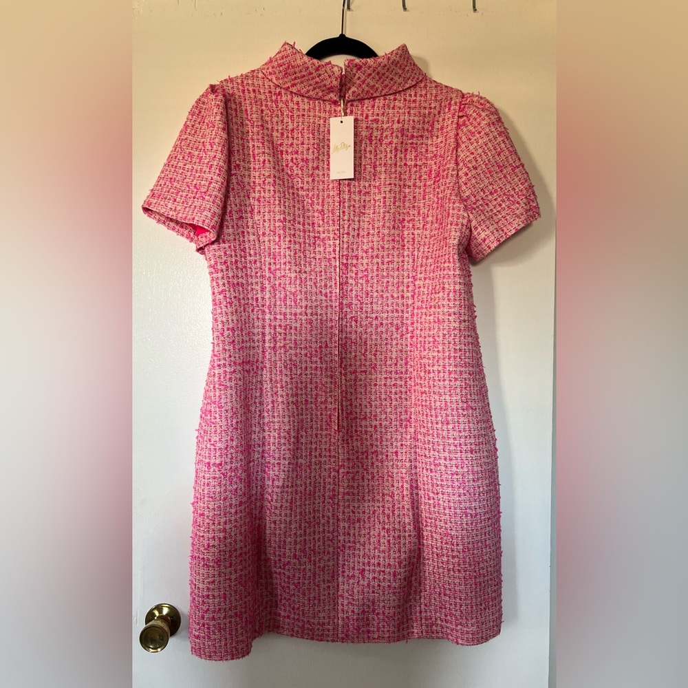 NWT Lilly Pulitzer Tiessa Short Sleeve Boucle Shift - 16 - Picture 3 of 4